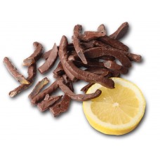 Лимонные корочки в тёмном шоколаде